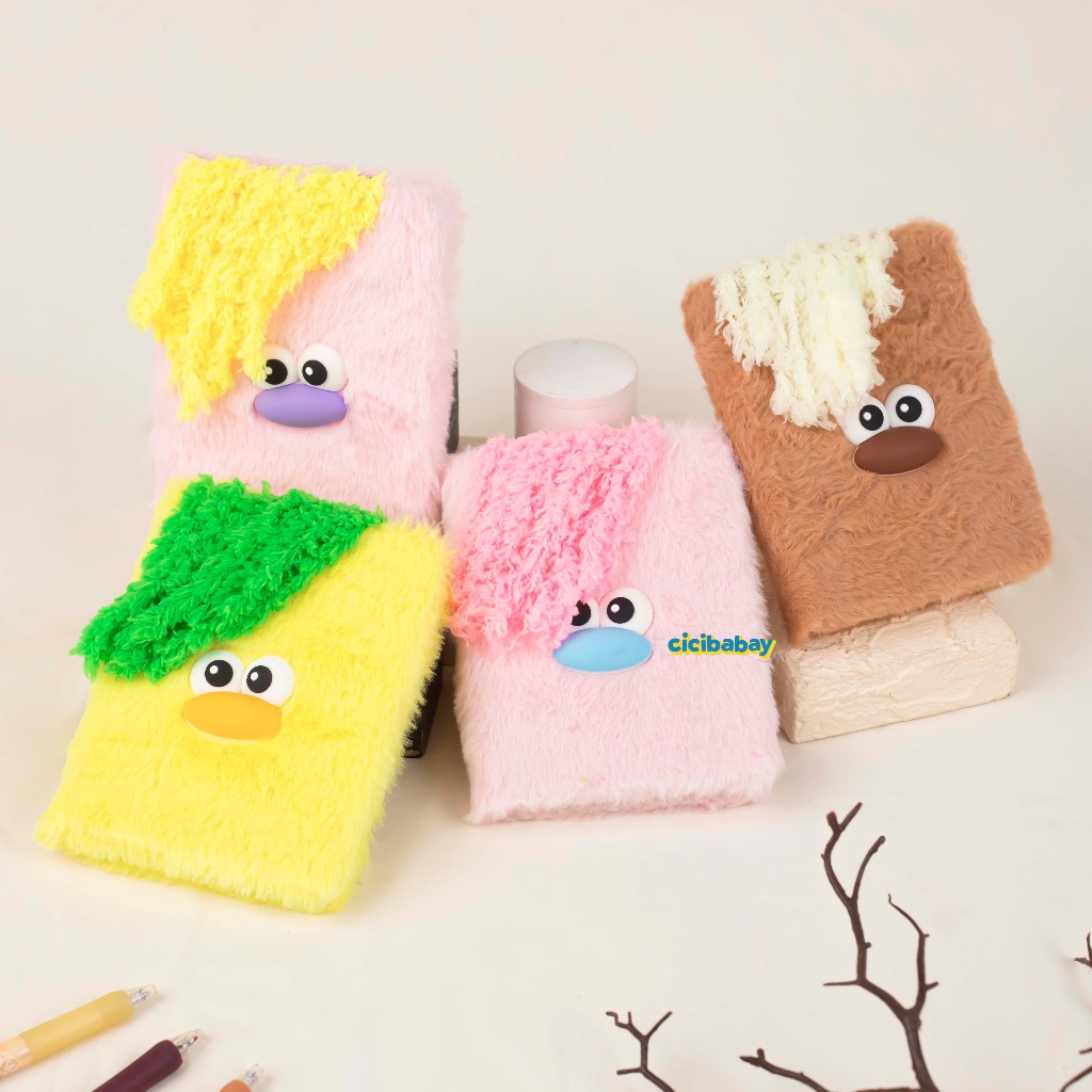 

Notebook Furry Bulu Squishy Buku A6 Fluffy Fur Diary Book Anak Motif Lucu Buku Catatan Jurnal