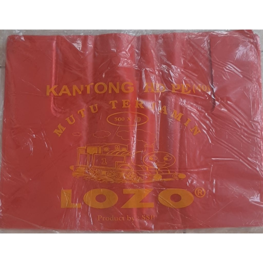 KANTONG HD PE (40) LOZO MERAH