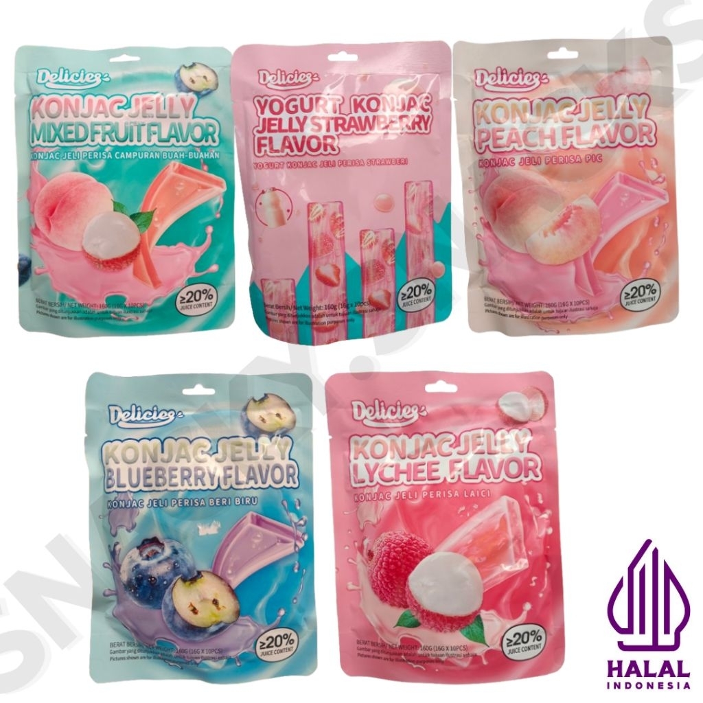 

Konjac Jelly 160g Halal