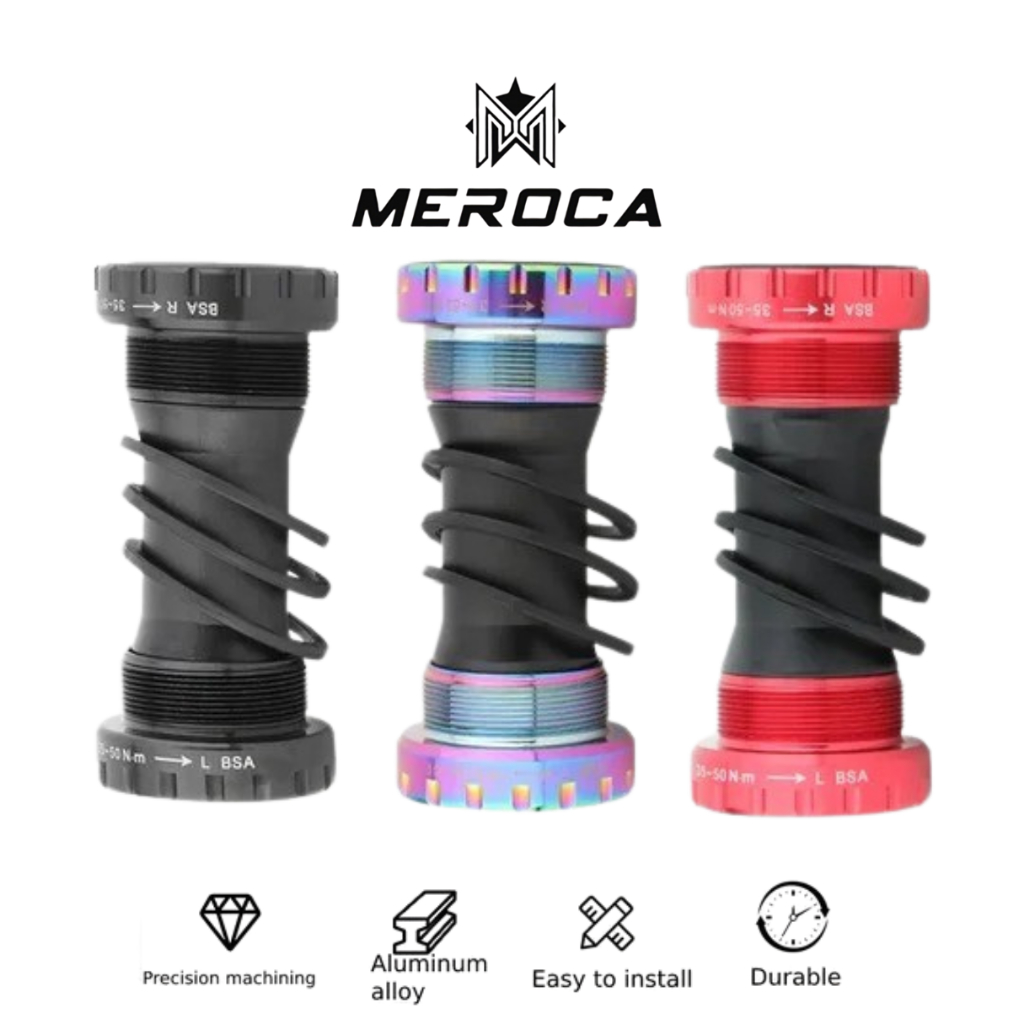 Meroca BB HT2 Bottom Bracket Hollowtech 2 BB HT 2 Sepeda BSA 68-73