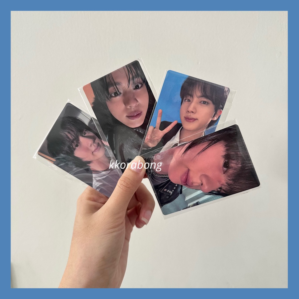 [READY] JIN ECHO ALBUM POB Weverse Shop Seokjin Photocard PC