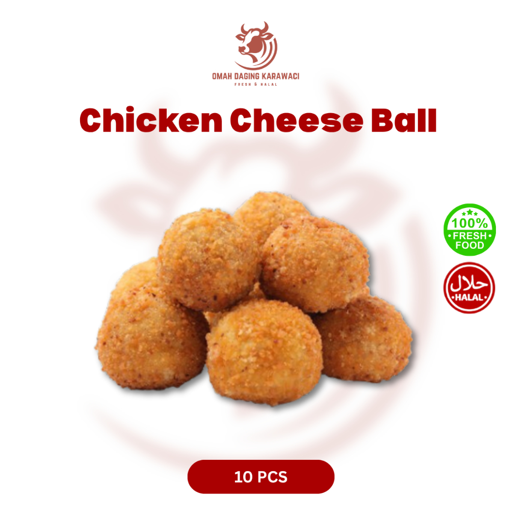 

Chicken Cheese Ball / Bola Ayam Keju Frozen Isi 10 Tangerang