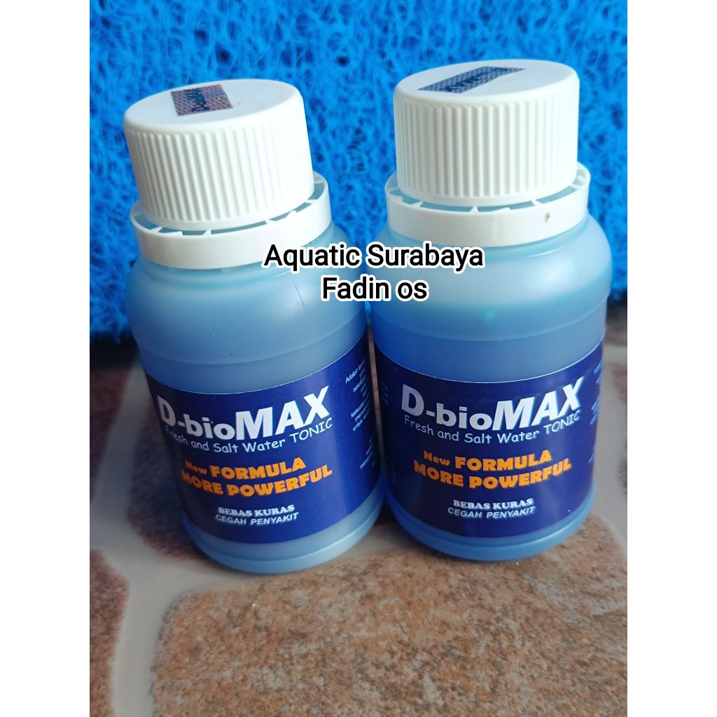 

D-Bio Max Fresh and Salt Water Tonic/ Penjernih Bebas Kuras 100 ml
