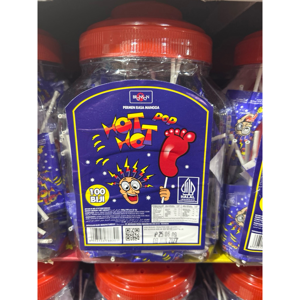 

Hot Hot Pop Permen Toples 500gram