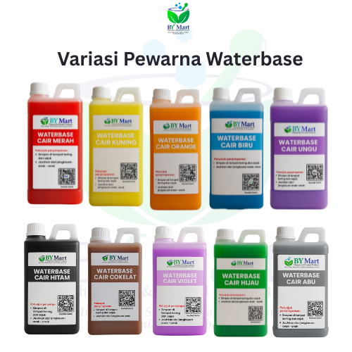 

BY KIMIA & HERBAL - Pewarna Waterbase / Pigment Liquid Waterbase / Pewarna Sabun-Slime-Cosmetic-Makanan