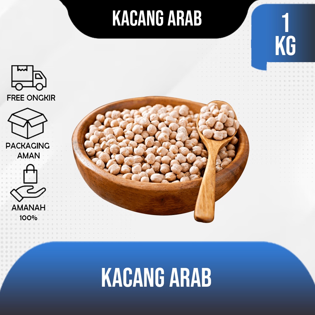 

KACANG ARAB PREMIUM QUALITY KHAS ARAB SAUDI / Makanan Arab Saudi Kacang Chickpeas