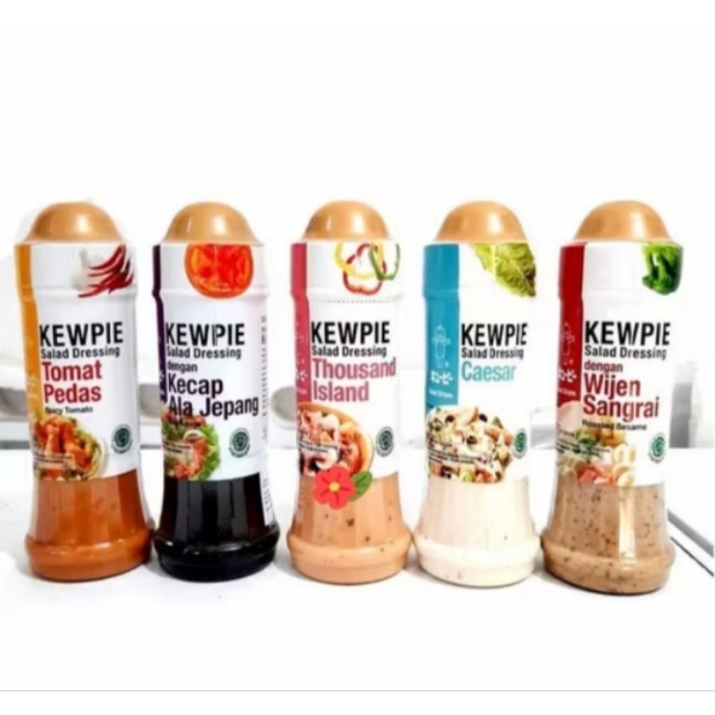

SALAD DRESSING KEWPIE KEMASAN 200ML/ WIJEN SANGRAI / CAESAR / THOUSAND ISLAND