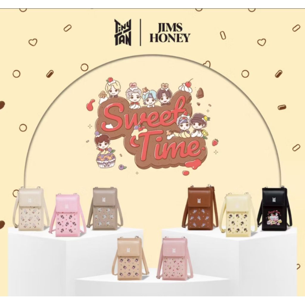 Sweet Time Mini Bag Jims Honey Tas HP Tas Selempang Wanita - Jimin