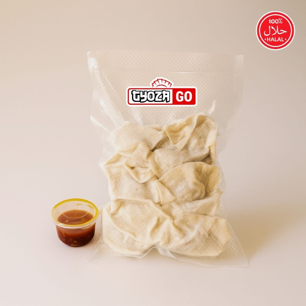 

Gyoza Go Frozen - Full Isi Ayam - Halal Premium