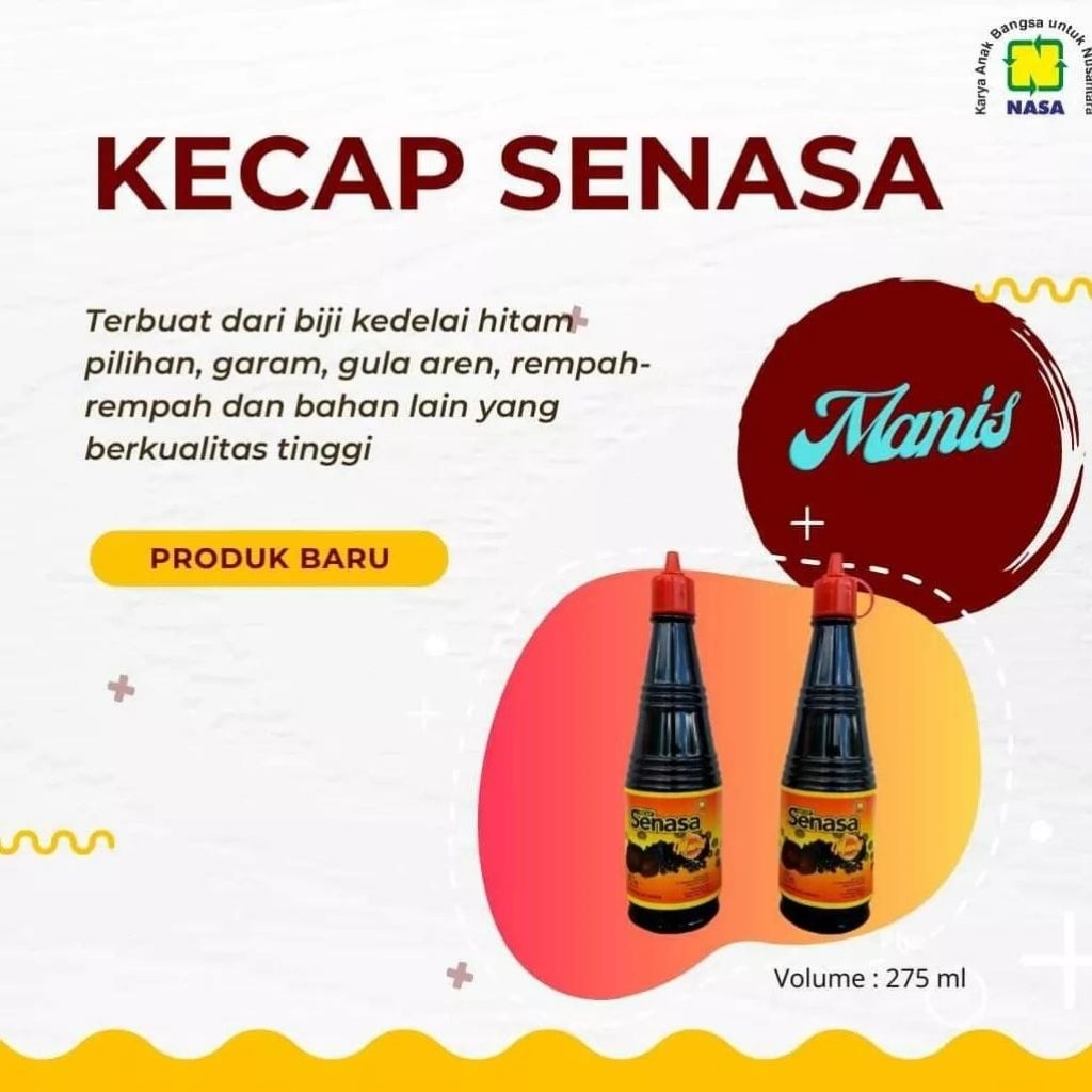 

Kecap Sedap Natural SENASA 275ml