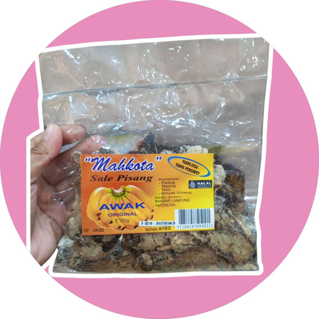 

SALE PISANG AWAK MAHKOTA 150gr