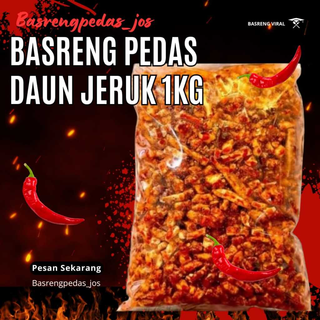 

basreng daun jeruk 1kg baso goreng viral