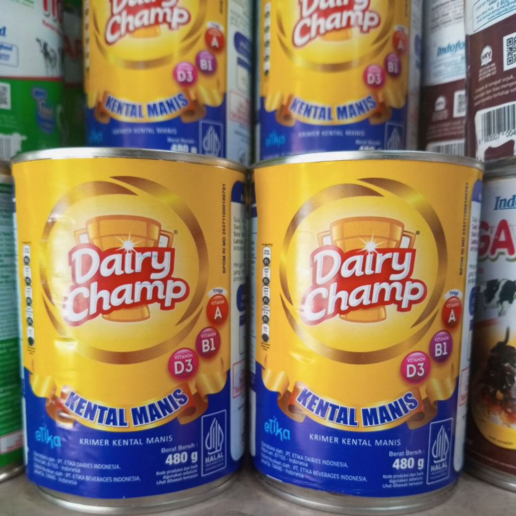 

SUSU DAIRY CHAMP 480GR/Kental manis