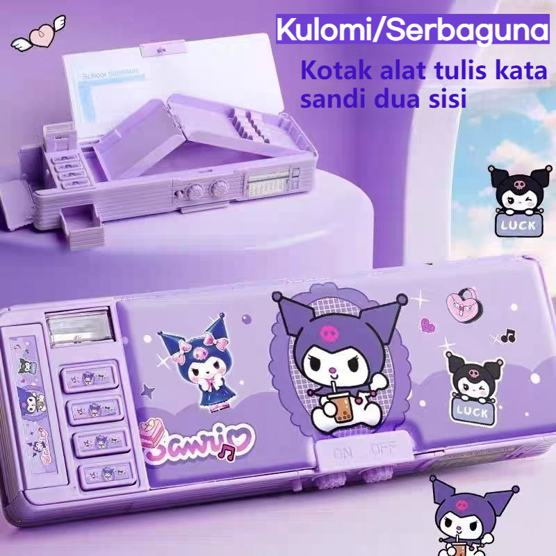 

Kotak Pensil Kartun Multifungsi + Kunci Kode, Favorit Baru Siswa Indonesia