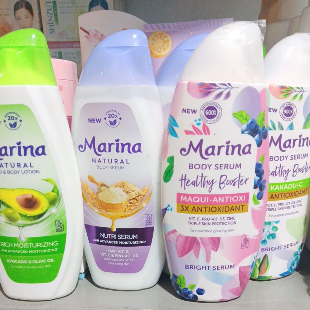Marina body lotion & body serum