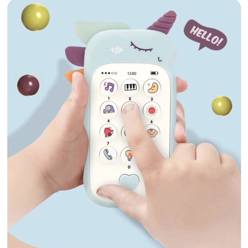 Mainan HP anak bunyi / mainan musik hp / mainan telepon anak / mainan hadphone bayi