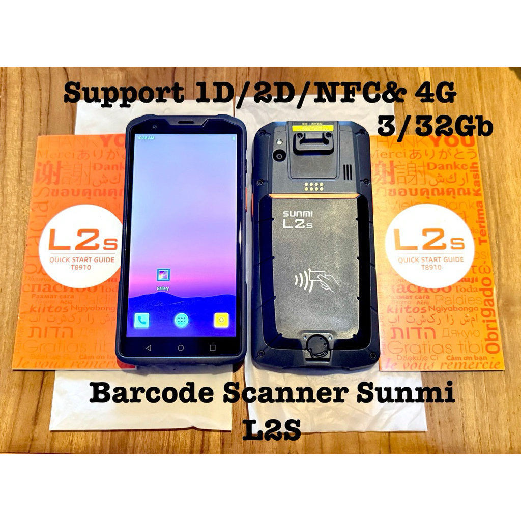 Barcode Scanner Sunmi L2S Android Portabel