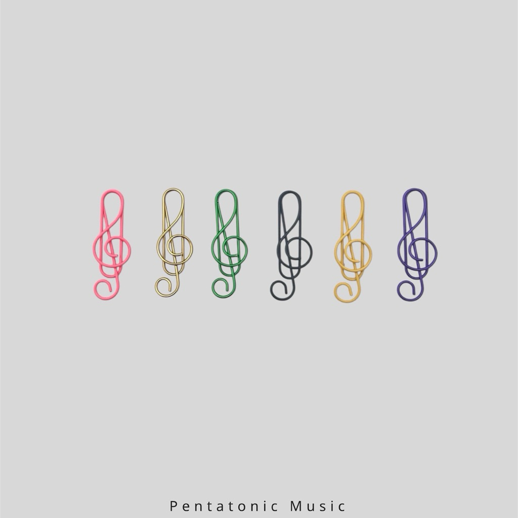 

Klip Kertas / Mini G Clef Paper Clip / penjepit File unik Aksesoris Musik