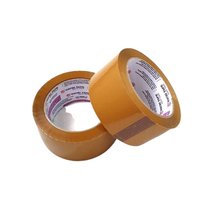 

Lakban Nachi Coklat Bening Nachi Tape Opp Packing Tape 2 Inch / 48 mm x 100 Yard