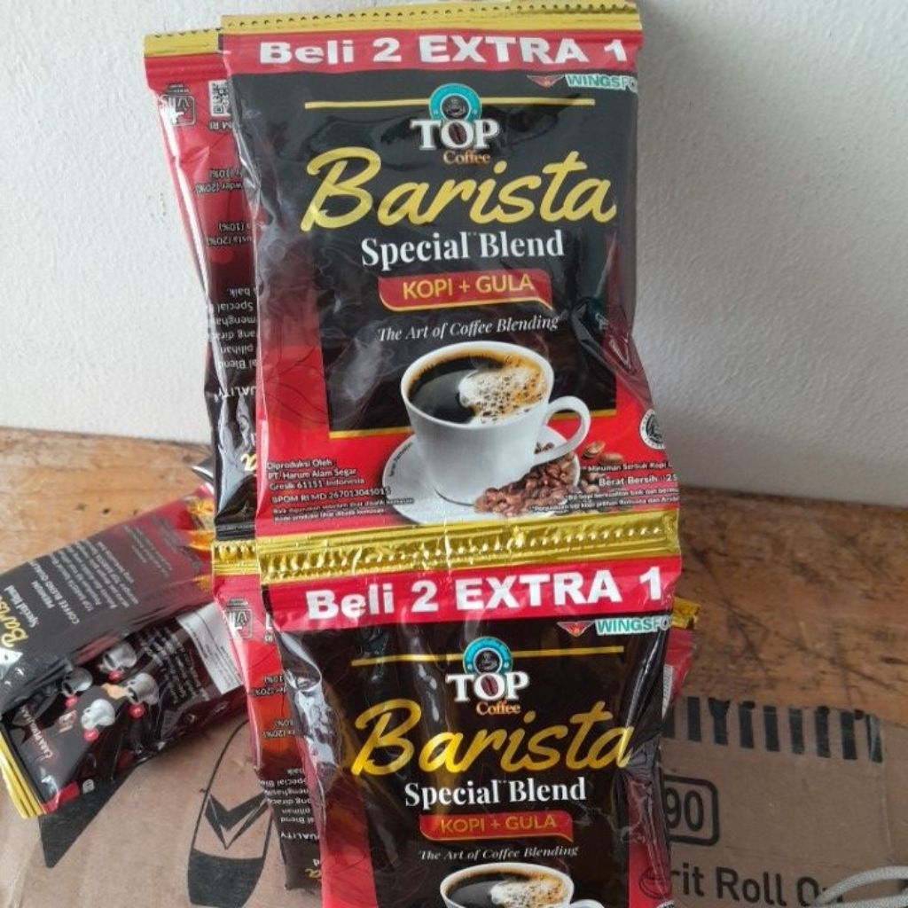 

Top kopi barista special blend 15 sachet 25 gr