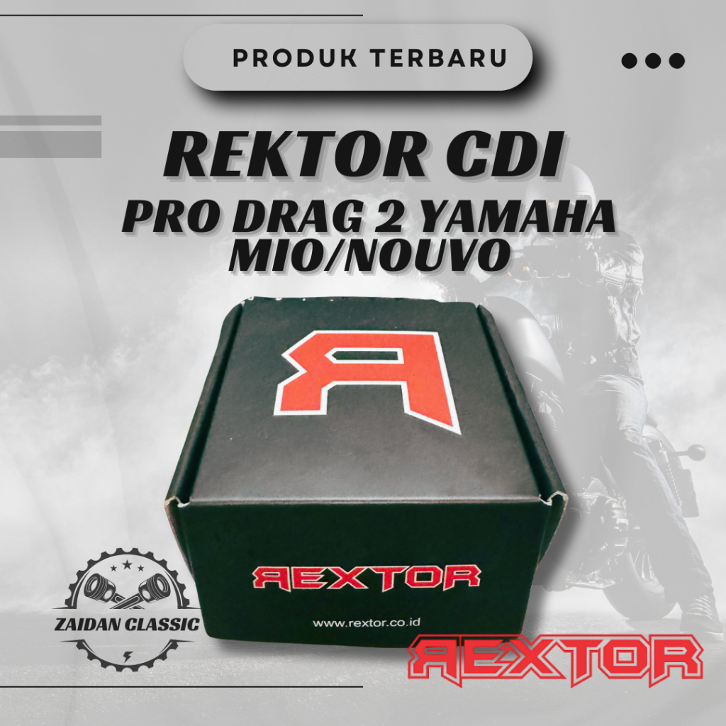REXTOR CDI PRO DRAG 2 YAMAHA MIO NOUVO ORIGINAL UPGRADE PROGSMMABLE PERFORMA MAKSIMAL MURAH COD
