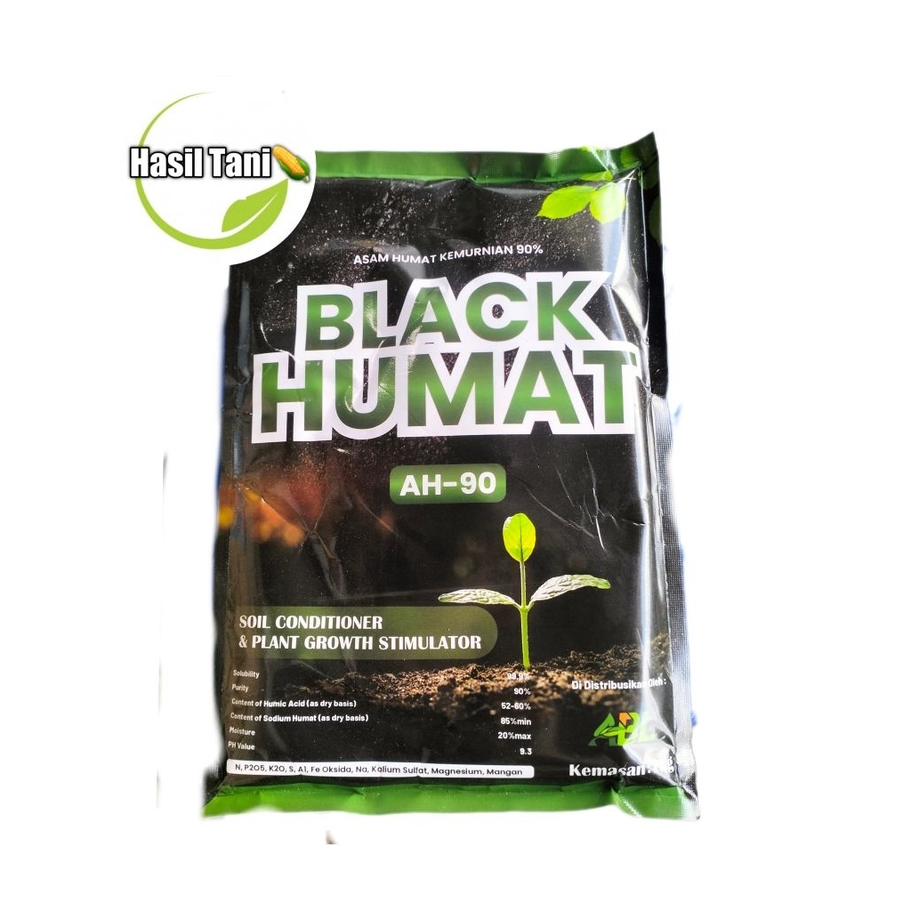 BLACK HUMAT PEMBENAH TANAH KANDUNGAN ASAM HUMAT 90% 1 KG