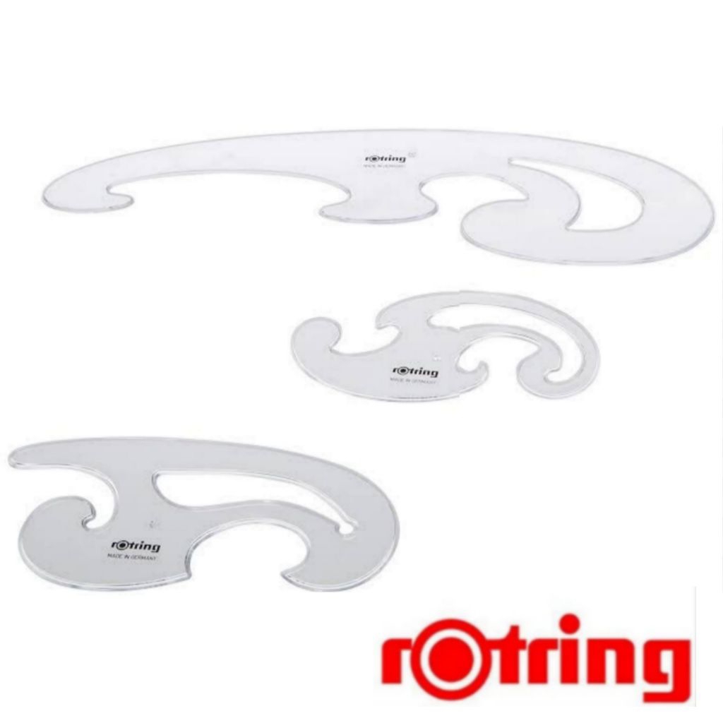 

PENGGARIS CURVE ROTRING 100% ORIGINAL