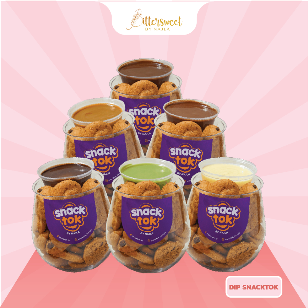

DIP Snacktok Bittersweet by Najla ( SATUAN ) [ Best Price ]