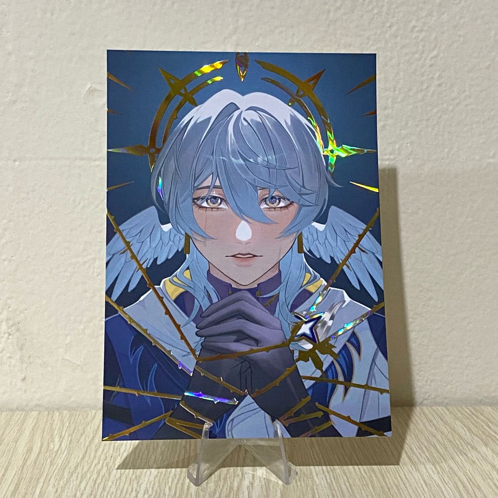 

Sunday HSR Honkai Star Rail Holographic & UV Spot A6 Art Print