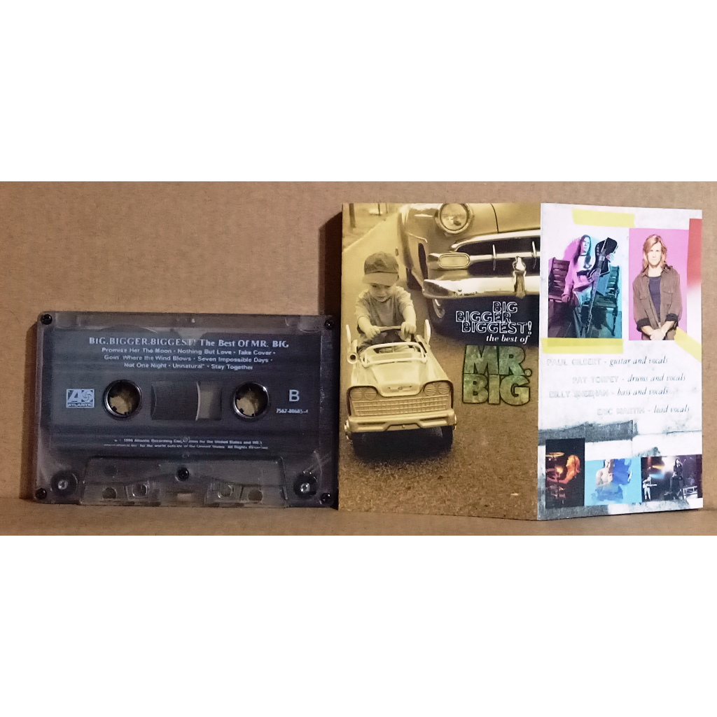MR BIG - BIG BIGGER BIGGEST - Kaset