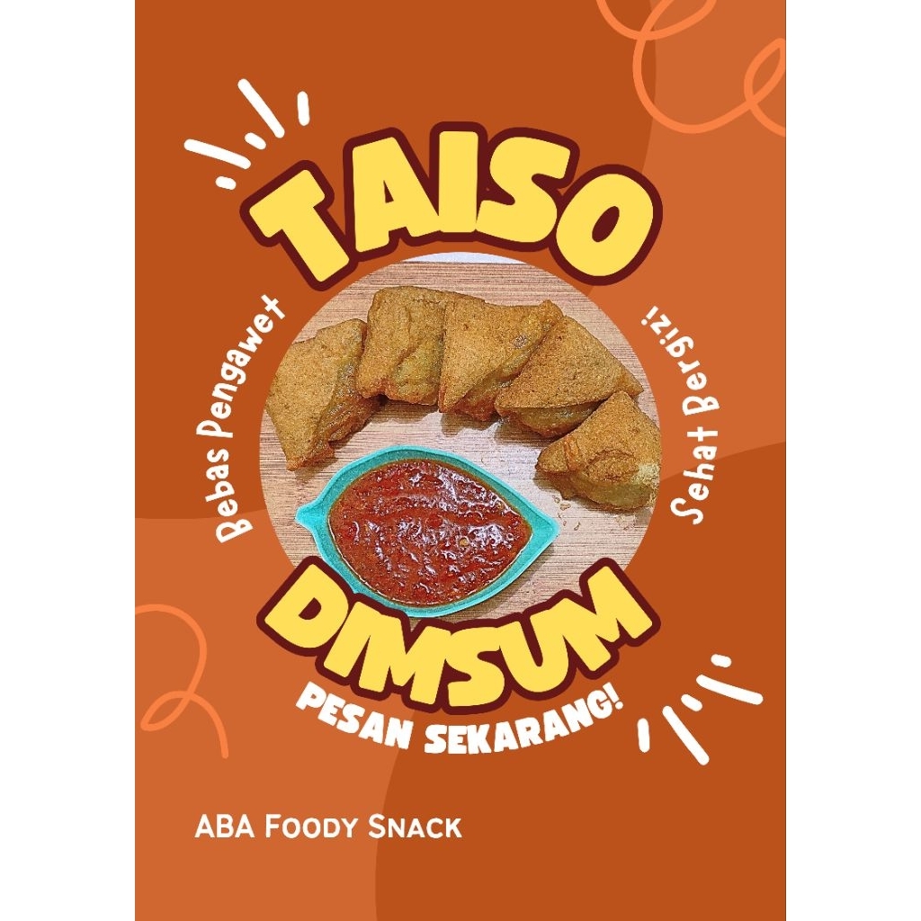 

PRE ORDER - Taiso Tahu Isi Dimsum 500 Gr + Saos 2 Bks