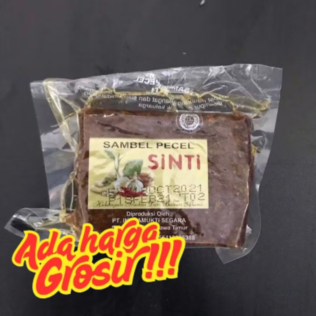 

SINTI SAMBAL PECEL / BUMBU PECEL / BUMBU PECEL INSTANT / BUMBU INSTAN MURAH / 100 GR