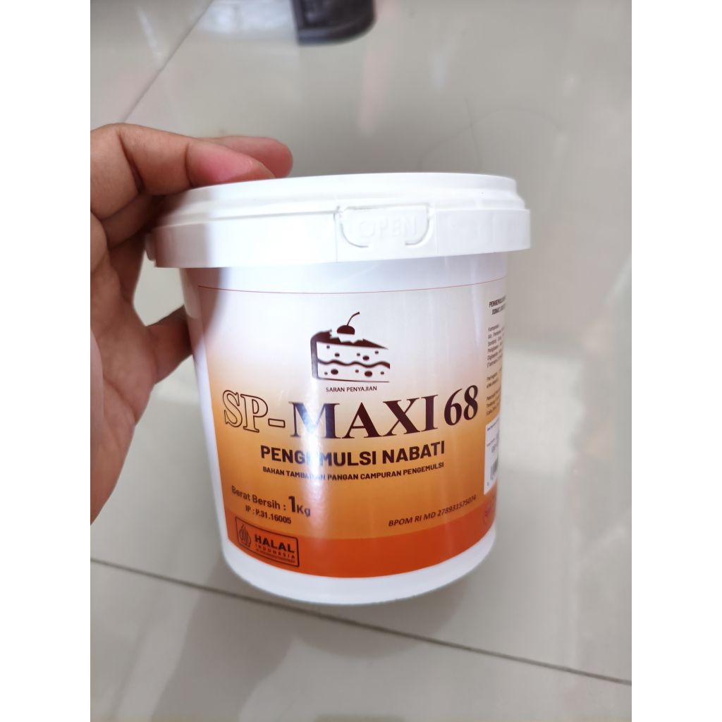 

Bakerline SP Maxi 68 1Kg | SP Pengembang Kue | Cake Emulsifier