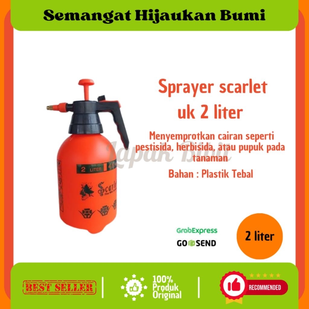 Sprayer Scarlet 2 Liter