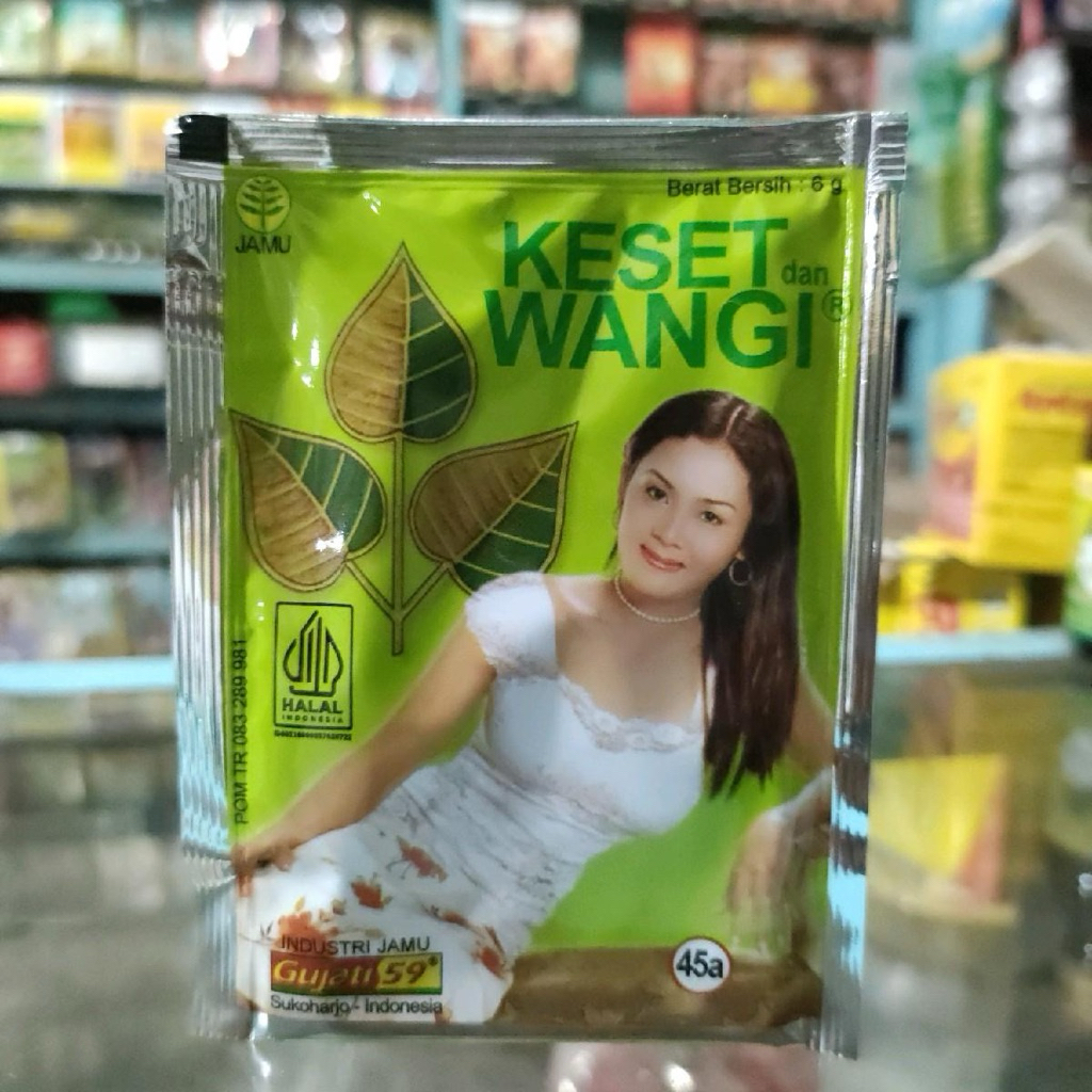 

Jamu Eceran keset wangi gujati 1 sachet