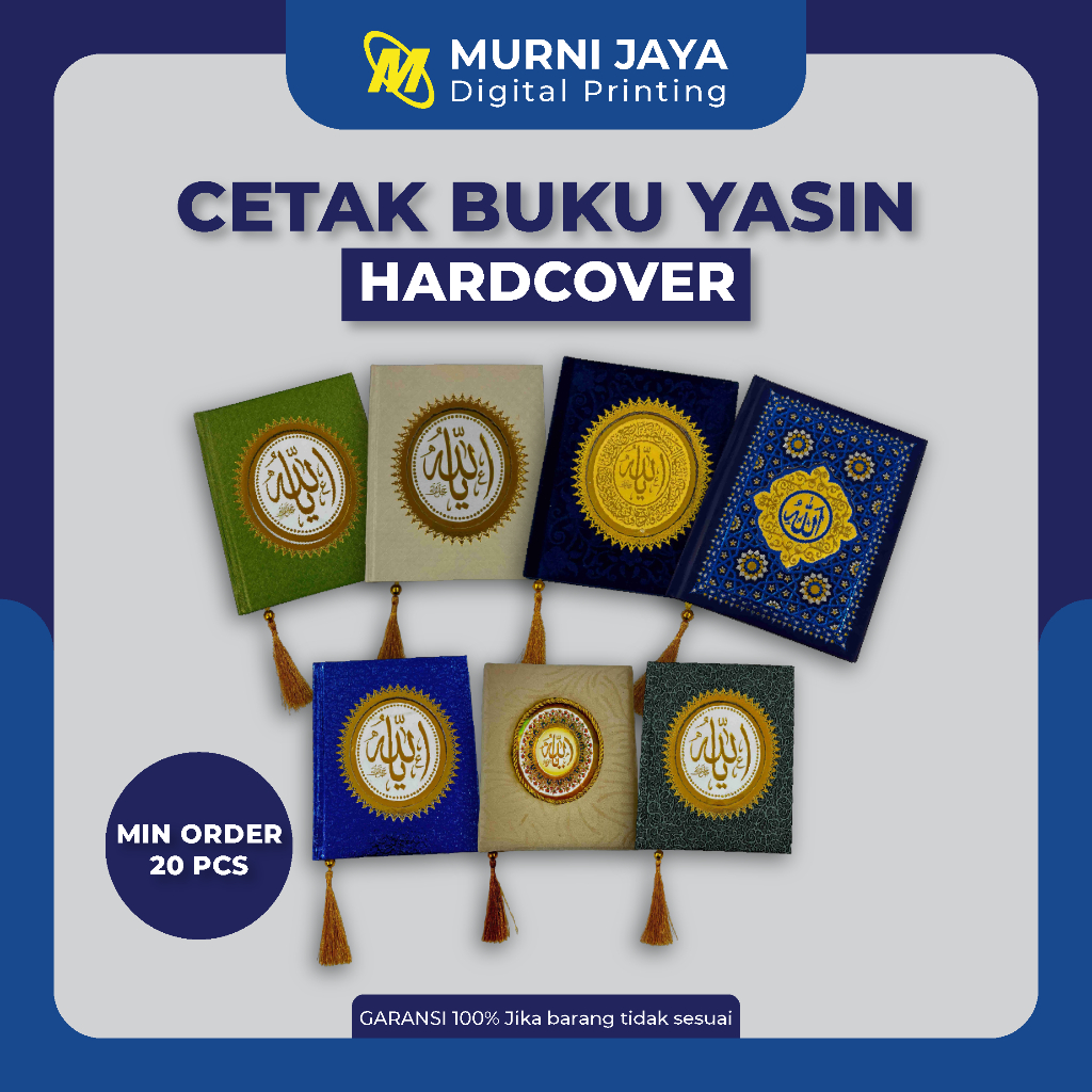 MURNIJAYA | Cetak Buku Yasin Hardcover Premium
