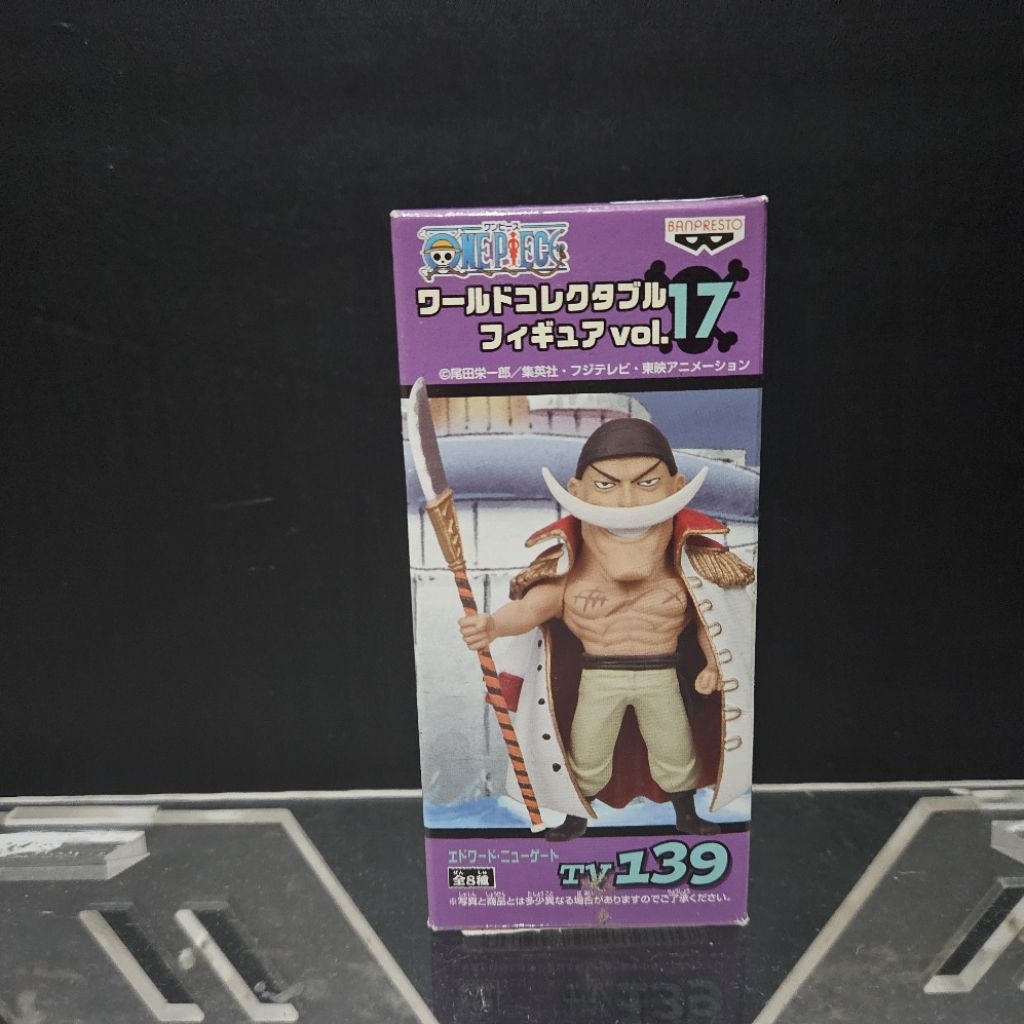 WCF One Piece Edward Newgate Shirohige WhiteBeard TV144 Vol.17 Original Japver BIB