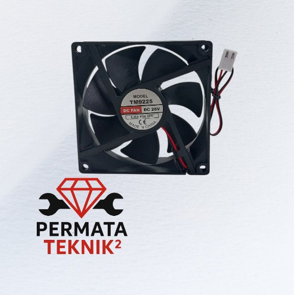 Kipas Mesin Las 28V DC Ukuran 9cm untuk Mesin Las Lakoni Falcon Pro