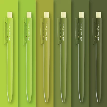 

Pulpen Faber Castell Ballpoint Pen KP7 Green Series (P7 GEL) Tinta Hitam - Satuan