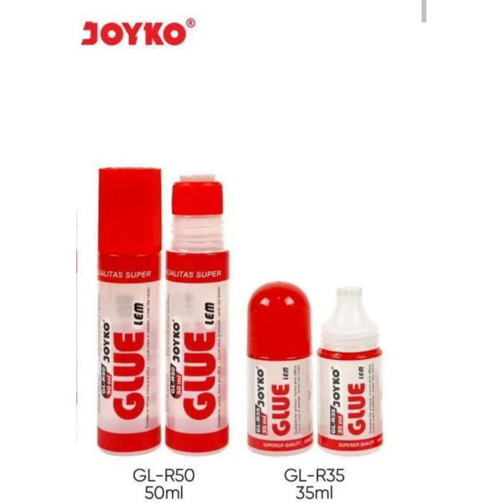 

Liquid Glue Lem Kertas Cair Joyko GL-R35 ~ R50