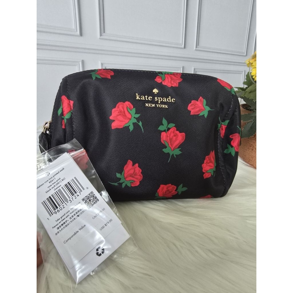 Kate Spade Cosmetic Case / Pouch Kosmetik Kate Spade