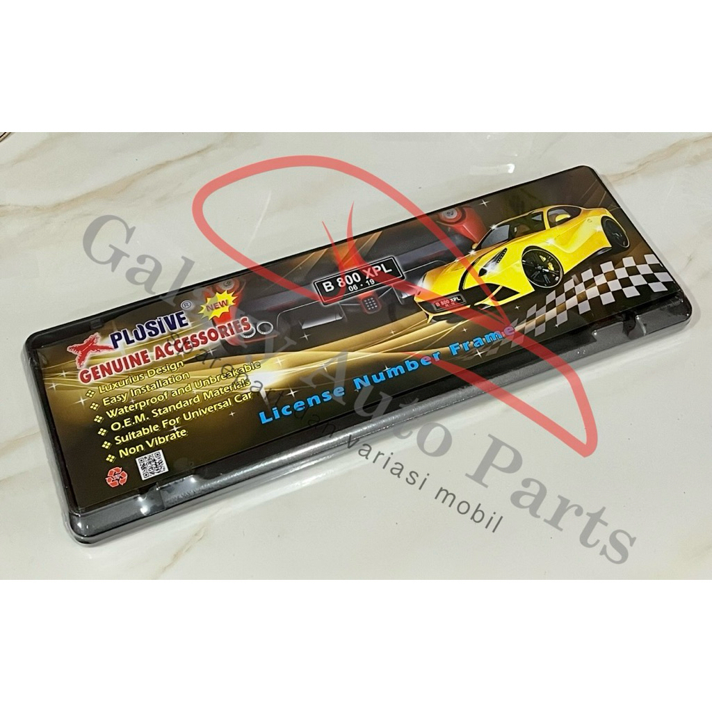 Tempat dudukan plat pelat nomor mobil universal