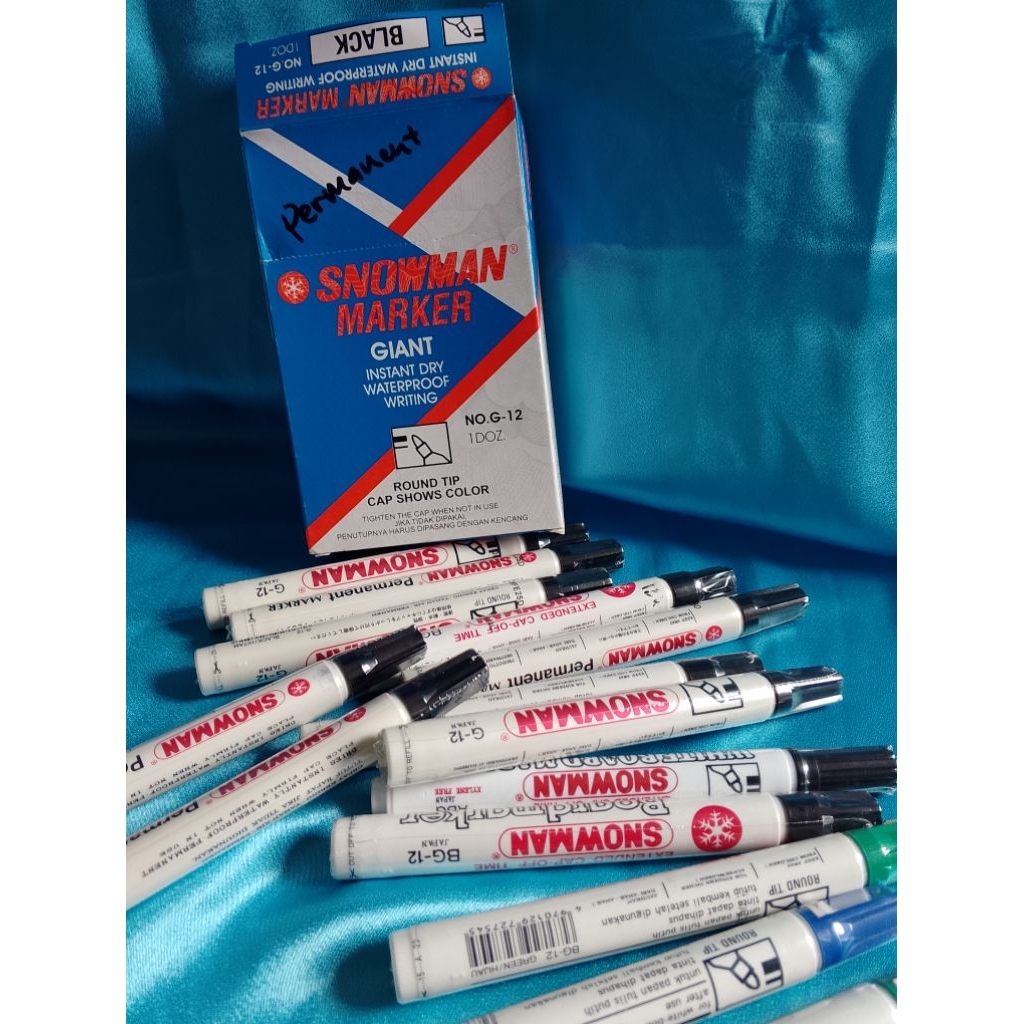 

Promo Cuci Gudang" Spidol Snowman WhiteBoard dan Permanent