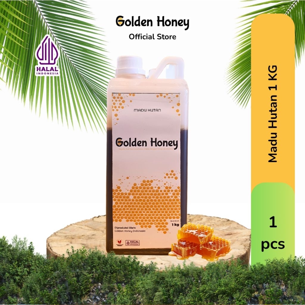 

Golden Honey Madu Hutan 1 KG