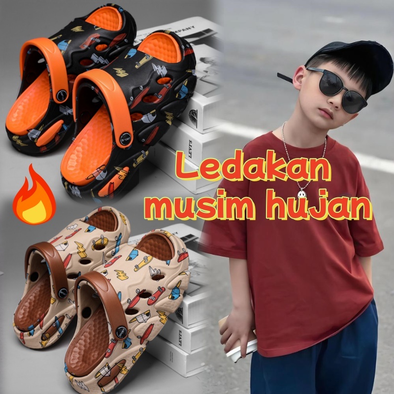 Sandal anak laki laki Sendal anak laki laki Sandal slop anak laki laki Sandal tahan air anak