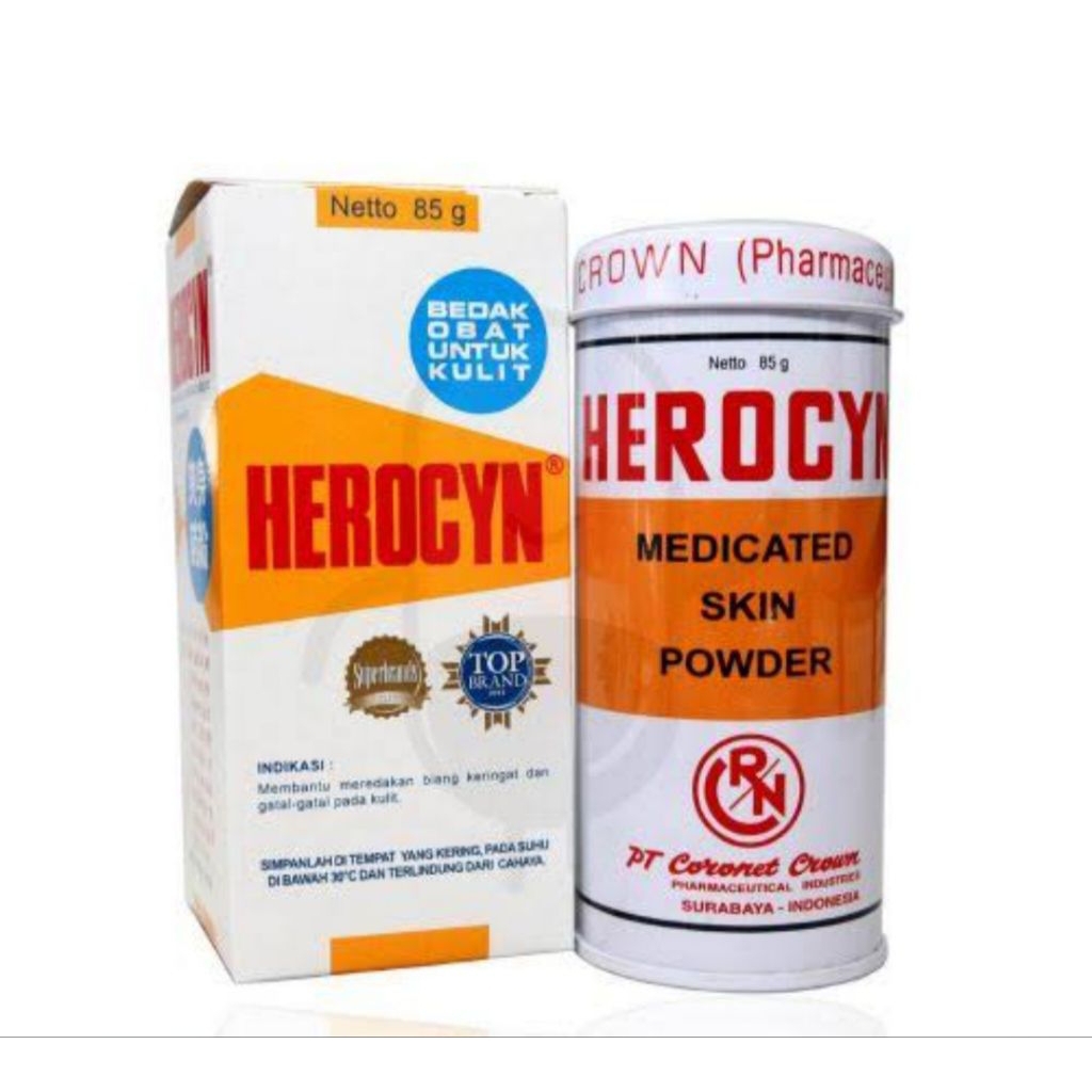 HEROCYN POWDER DEWASA / BEDAK GATAL GATAL UNTUK DEWASA 85GR 150GR