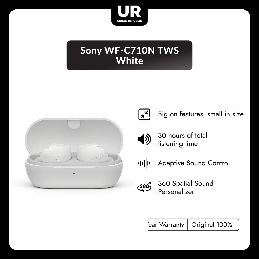 Sony WF-C710N TWS - White