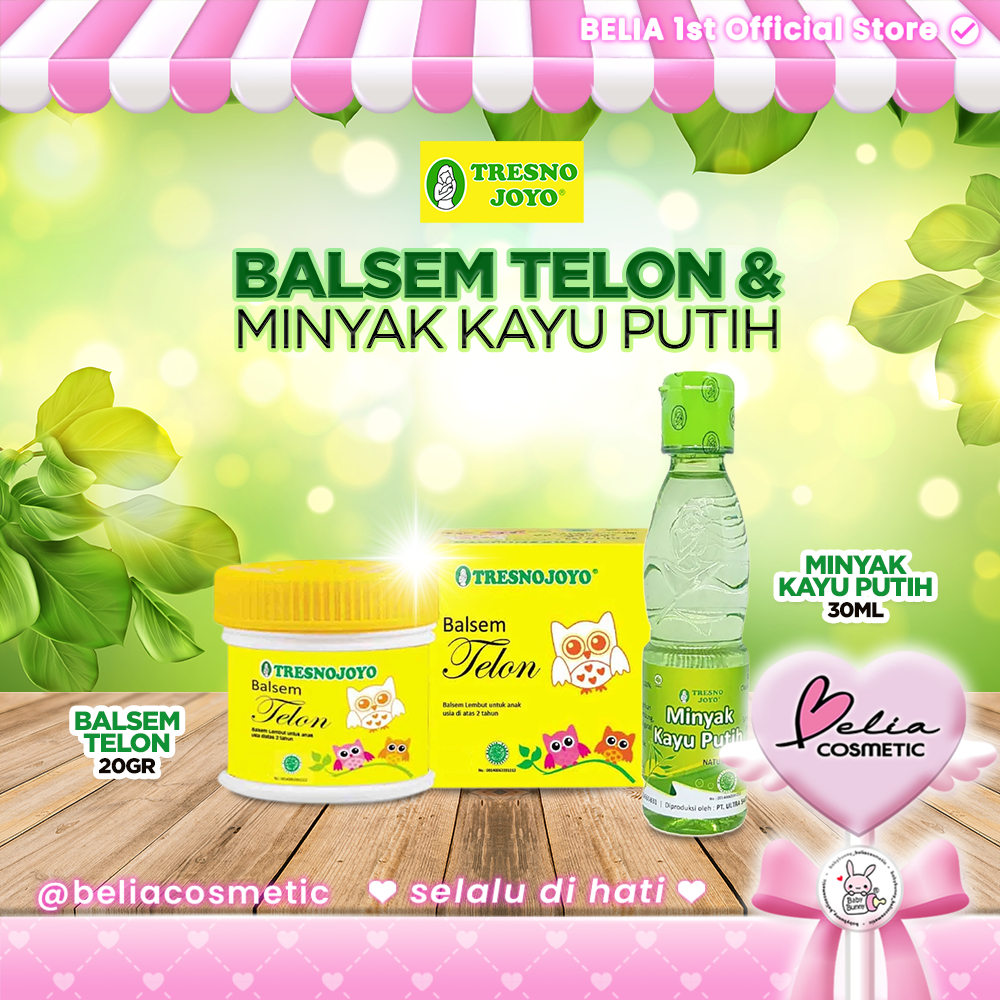 ❤ BELIA ❤ TRESNO JOYO TJ Minyak Kayu Putih 30ml | Balsem Telon 20gr
