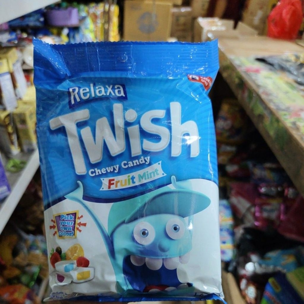 

PERMEN RELAXA TWISH CHEWY CANDY ISI 50PCS