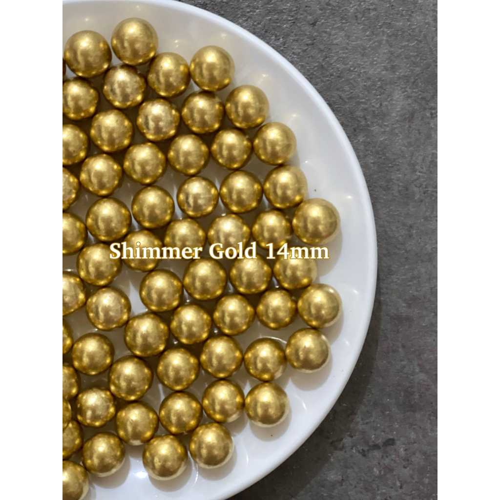

Sprinkle Shimmer Gold 14mm Kemasan 10gr
